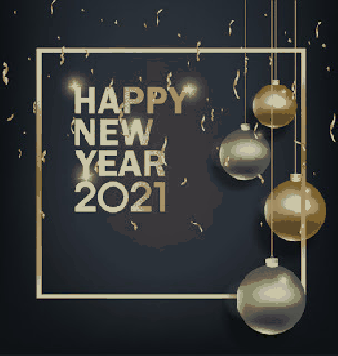 Bombki witają nowy rok 2021
